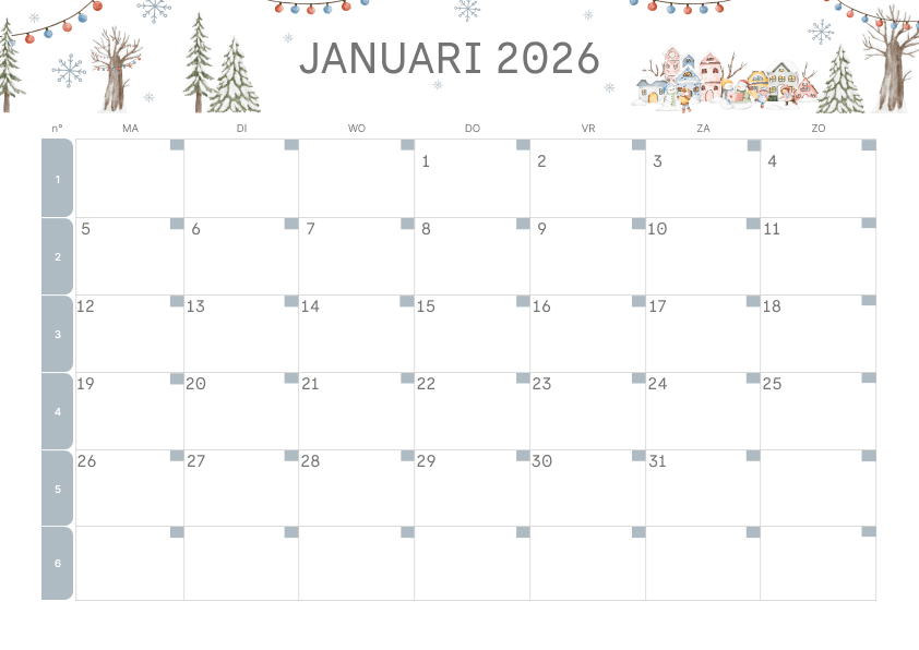 Preview Gezellig Winterdorpje