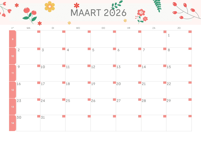 Preview Roze Bloementhema