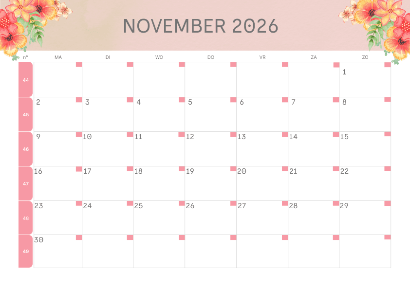 Preview Roze bloemen en vlinder